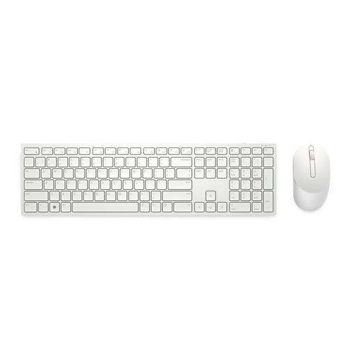[580-AKEZ] Dell Pro Wireless Keyboard and Mouse - KM5221W - US International (QWERTY) - White