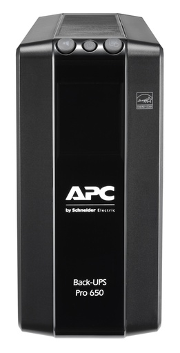 [BR650MI] Back UPS Pro BR 650VA, 6 Outlets, AVR, LCD Interface