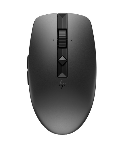 [6E6F0AA#ABB] HP 715 Wireless Bluetooth Mouse - Multi-Device, Programmable, 4-way Scrolling, Rechargeable - Black