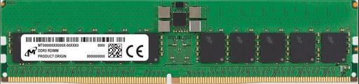 [MTC40F2046S1RC56BD1] MICRON DDR5 64 GB Registered (buffered) 5600 MHz CL 46 1.1 V 288-pin DIMM ECC Yes MTC40F2046S1RC56BD1