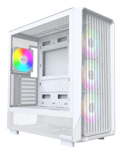 [X5 (W)] MONTECH X5 MidiTower Case product features Transparent panel Not included Colour White X5(W)