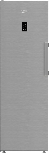 [B3RMFNE314XB] BEKO Upright Freezer B3RMFNE314XB, Energy class E, 186.5 cm, 286L, Inox color