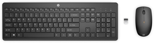 [1Y4D0UT#ABB] HP 235 Wireless Mouse Keyboard Combo - Black - US ENG