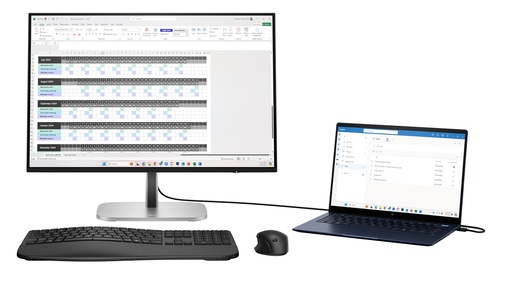[9D9A7AA#ABB] HP 524pn Series 5 Pro WUXGA Monitor - 24" 1920x1200 WUXGA 350-nit 100Hz AG, IPS, HDMI/DisplayPort, 4x USB-A, height adjustable/tilt/swivel/pivot, 3 years (replaces E24i G4)