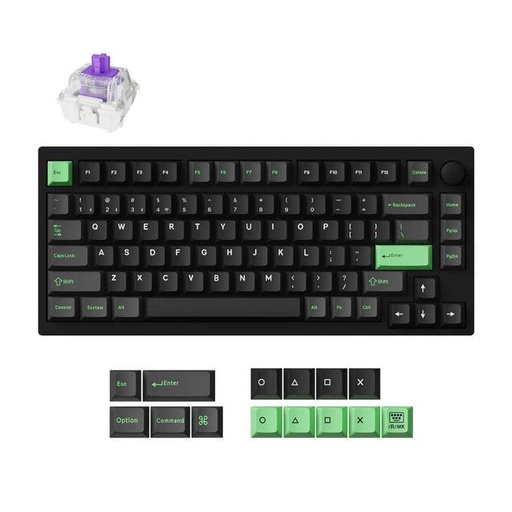 [P1H-M1Z] KEYBOARD WRL P1 HE RGB/BLACK P1H-M1Z KEYCHRON