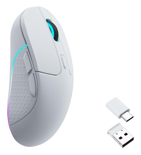 [M3-A3] Keychron M3 (1000Hz) White Wireless Mouse