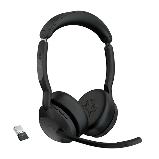 [25599-989-999] Jabra Evolve2 55 UC Stereo - Headset - On-Ear