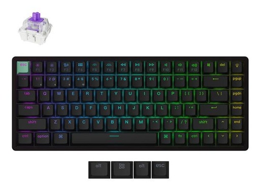 [K2H-J1] KEYBOARD WRL K2 HE/BLACK K2H-J1 KEYCHRON