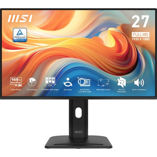 [PRO MP275PG E14] MSI PRO MP275PG E14 27" Business Panel IPS 16:9 144 Hz 1 ms Speakers PROMP275PGE14