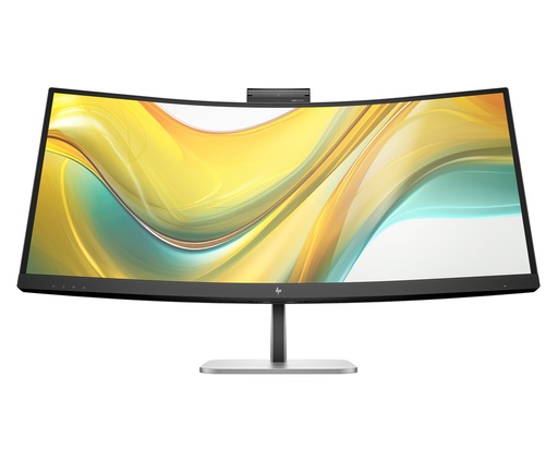 [9E0Z2A5#ABB] HP 534pm Series 5 Pro WQHD USB-C Curved Conferencing PVC Free Monitor - 34" 3440x1440 WQHD 400-nit AG, VA, USB-C(100W/15W)/HDMI/DisplayPort, 3x USB-A, speakers, 5MP webcam, RJ-45 LAN, height adjustable/tilt/swivel, 3 years (replaces E34m)
