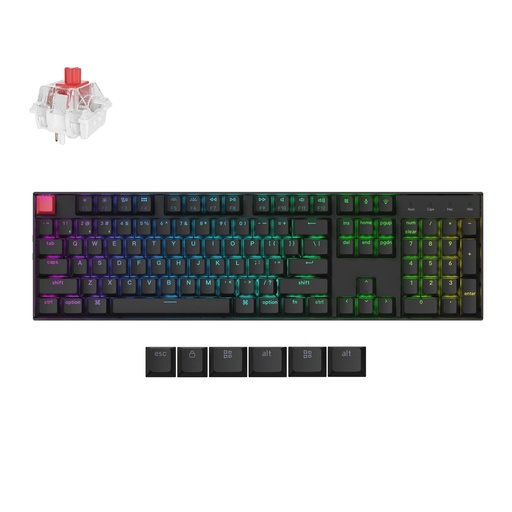 [K10X-H1] KEYBOARD WRL K10 RGB/BLACK K10X-H1 KEYCHRON
