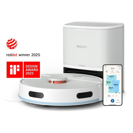 [XU2100/25] Philips HomeRun 2000 Series Aqua Wet and dry cleaning robot XU2100/25