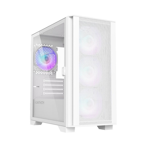 [AIR100ARGB(W)] MONTECH AIR 100 ARGB MidiTower Not included MicroATX MiniITX Colour White AIR100ARGB(W)