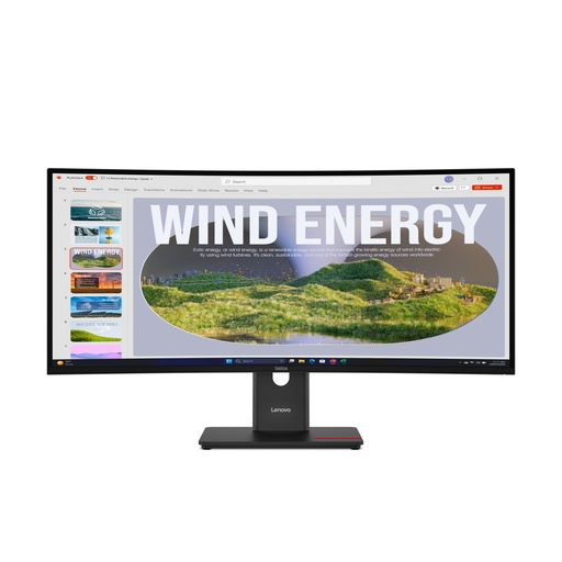 [64AEGAT1EU] Lenovo ThinkVision T34wd-40 - UWQHD - Curved