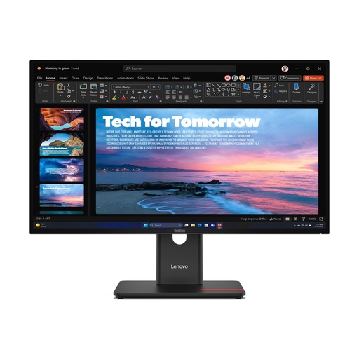 [64AAGAT2EU] Lenovo ThinkVision T27QD-40 (27")2K QHD HDMI/DP/USB-C/DOC