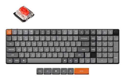 [K17M-H1] KEYBOARD WRL K17 MAX RGB/BLACK K17M-H1 KEYCHRON
