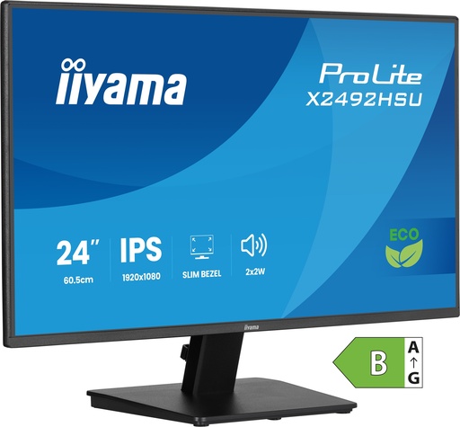 [X2492HSU-B1] 24” IPS Full HD panel with 4-side slim bezel