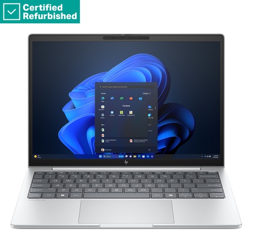 [C1NS0ECR#ABB] RENEW SILVER HP EliteBook 8 G1i 13 - Ultra 5-235U, 32GB, 512GB SSD, 13.3 WUXGA 300-nit AG, 5MP IR cam, Smartcard, FPR, US keyboard, 62Wh, Win 11 Pro, 1 years