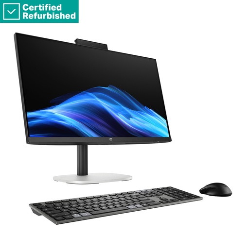 [BY6Y3ETR#ABF] RENEW SILVER HP ProStudio 4 AIO All-In-One 24 - Ultra 7-265T, 32GB, 1TB SSD, 23.8 Non-Touch AG, USB Mouse, Win 11 Pro, 1 years