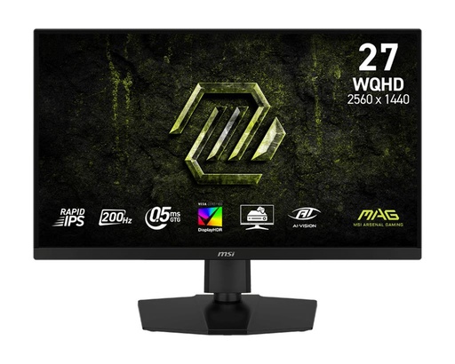 [MAG 274QPF E20] MSI 27 " 2560 x 1440 pixels Wide Quad HD Native aspect ratio 16:9 LCD Flat MAG274QPFE20