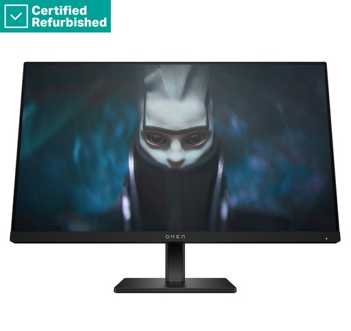 [780D9AAR#ABB] RENEW GOLD OMEN by HP 24 FHD Gaming Monitor - 23.8" 1920x1080 FHD 300-nit 165Hz AG, IPS, 2x HDMI/DisplayPort, height adjustable/tilt/pivot, 1 years