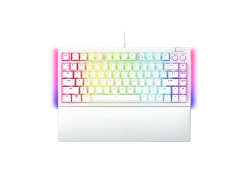 [RZ03-05001700-R3M1] Razer Keyboard RZ03-05001700-R3M1 / BlackWidow V4 75% White