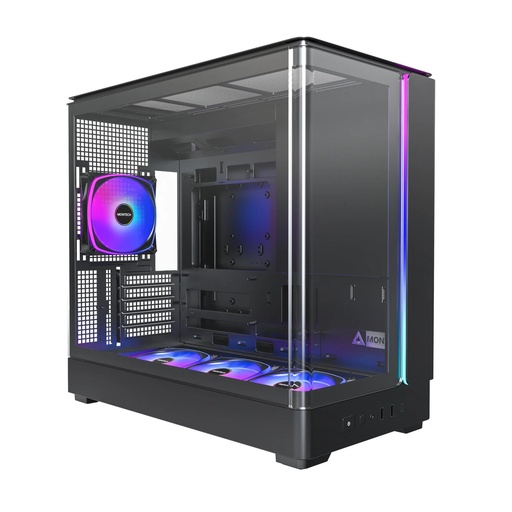 [KING 15 PRO (B)] MONTECH micro ATX/Mini-ITX Black Midi Tower PC KING 15 PRO KING15PRO(B)