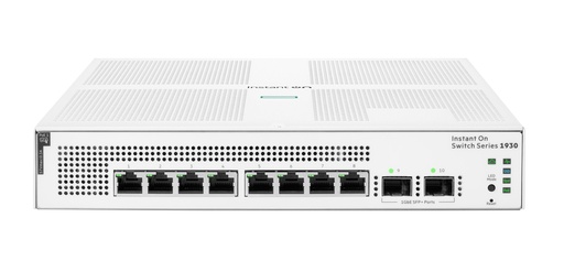 [JL681A#ABB] HPE Networking Instant On Switch 8p Gigabit CL4 PoE 2p SFP 124W 1930