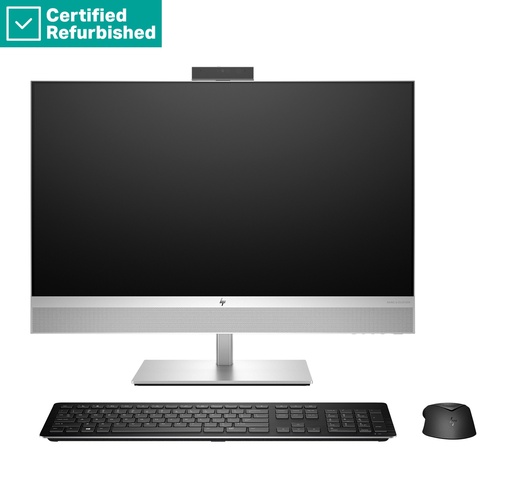 [7B0Y4EAR#BH5] RENEW SILVER HP Elite 870 G9 AIO All-In-One 27 - i7-13700, 16GB, 1TB SSD, 27 QHD Touch AG, Height Adjustable, No Mouse, DOS, 1 years