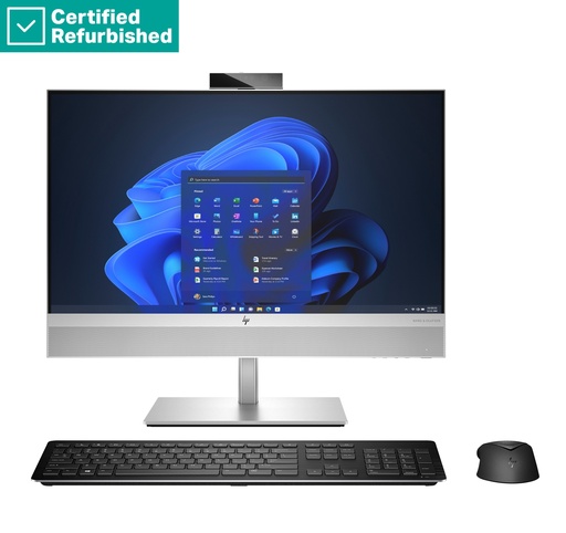 [A0ZA8EAR#ABF] RENEW SILVER HP Elite 840 G9 AIO All-In-One 24 - i7-14700, 16GB, 512GB SSD, 23.8 FHD Non-Touch AG, Height Adjustable, Win 11 Pro, 1 years