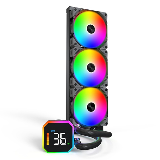 [HYPERFLOW DIGITAL 360 (B)] CPU COOLER MULTI SOCKET BLACK/HYPERFLOW DIGITAL 360 MONTECH