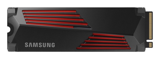 [MZ-V9P1T0CW] SAMSUNG 990 PRO with Heatsink 1TB M.2 PCIE NVMe MLC Write speed 6900 MBytes/sec Read speed 7450 MBytes/sec 2.3mm TBW 600