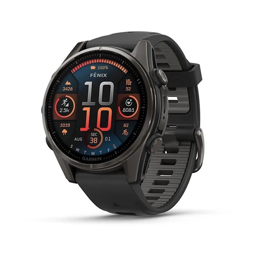 [010-02903-21] SMARTWATCH FENIX 8 SAPPHIRE/BLACK/GRAY 010-02903-21 GARMIN