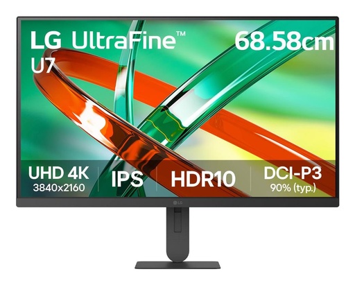 [27U710B-B] LG 27 " 3840 x 2160 pixels 4K Ultra HD Native aspect ratio 16:9 LCD Flat 27U710B-B