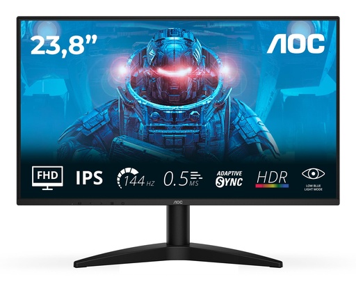 [24B36X] AOC 23.8 " 1920 x 1080 pixels Full HD Native aspect ratio 16:9 LED Flat 24B36X