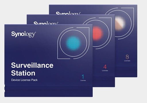 [LICENCEPACK1DEVICE] SOFTWARE LIC /SURVEILLANCE/STATION PACK1 DEVICE SYNOLOGY