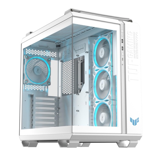 [TUF GAMING GT502 HORIZON WHITE] ASUS TUF Gaming GT502 Horizon MidiTower Case product features Transparent panel Not included ATX MicroATX MiniITX Colour