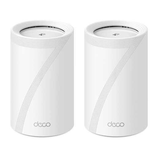 [DECO BE65(2-PACK)] TP-LINK Wireless Access Point / Router 2-pack 9300 Mbps Mesh Wi-Fi 7 USB 3.0 4x2.5GbE LAN \ WAN ports 4 Number of antenn